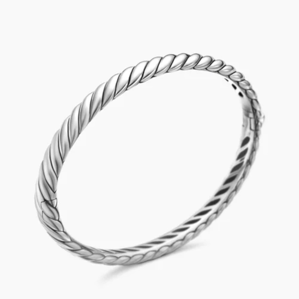 David Yurman sculpted cable bangle bracelet